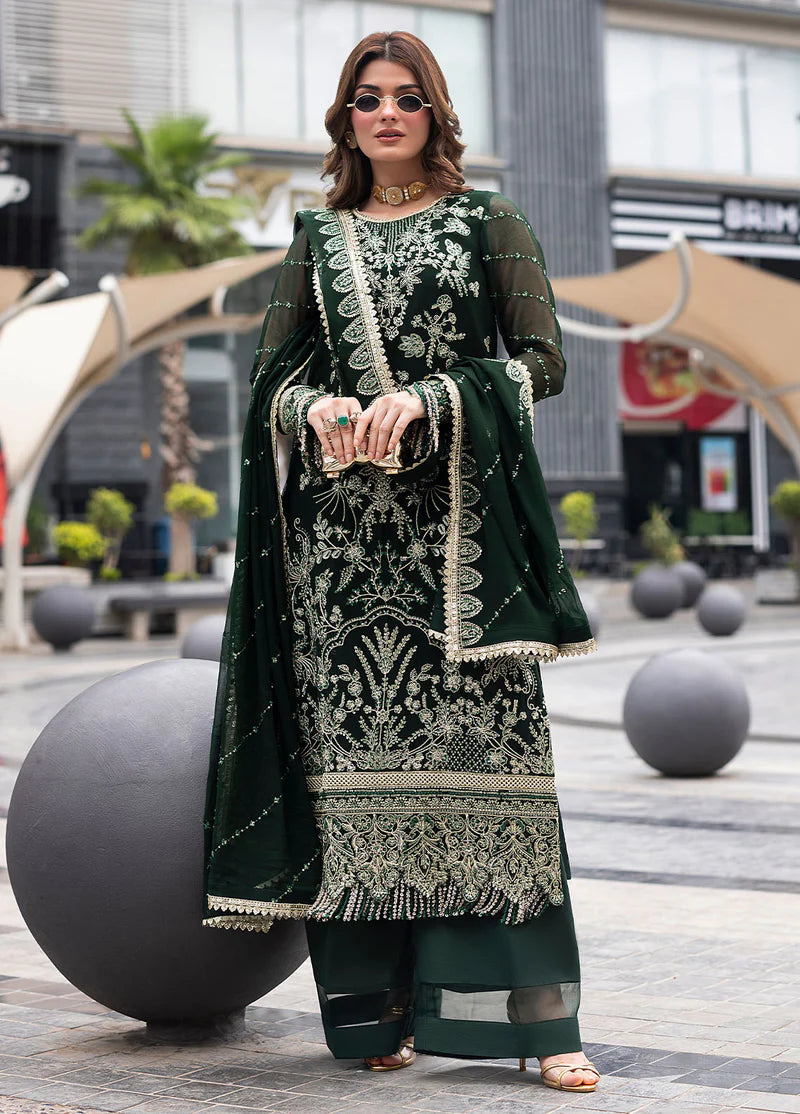 SAHANE CT 25004 Everyn - At First Glance | Unstitched Chiffon | 3 Piece