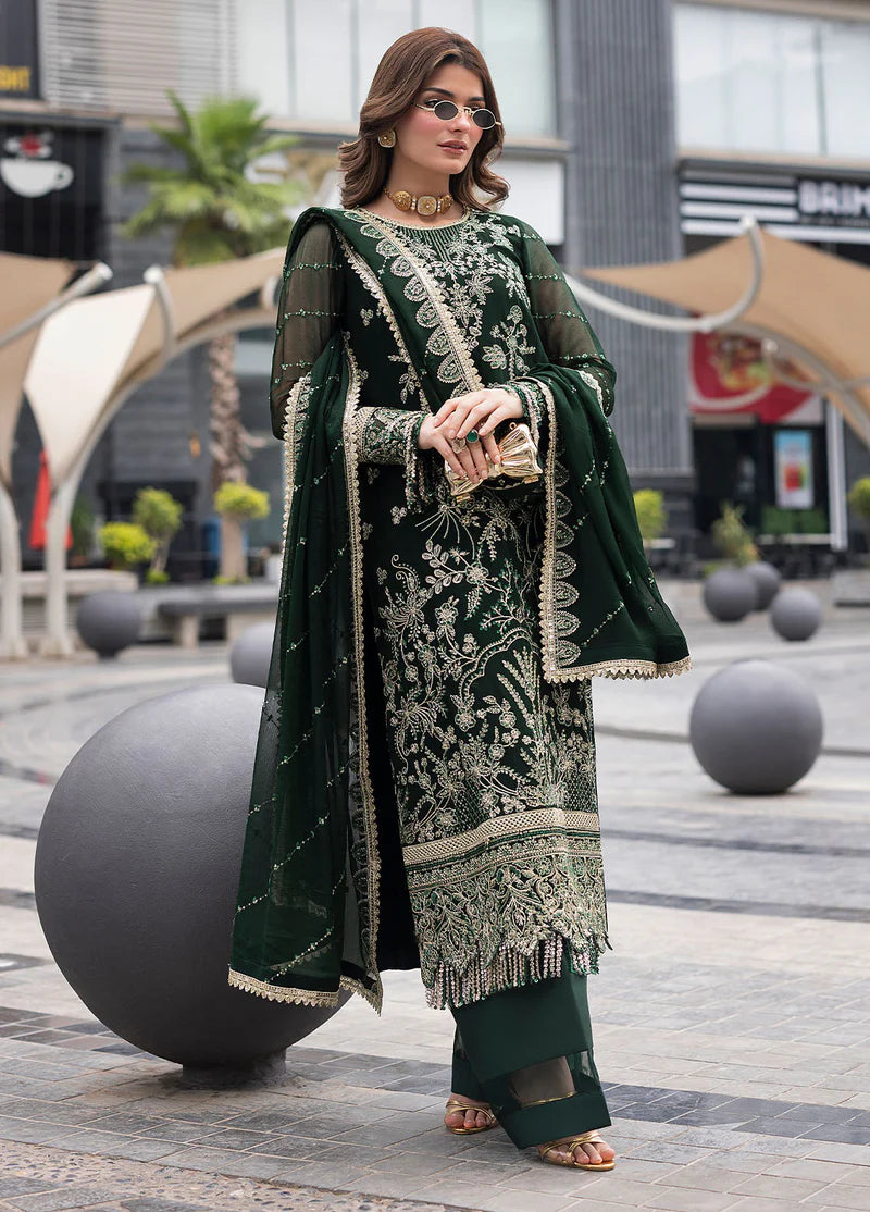 SAHANE CT 25004 Everyn - At First Glance | Unstitched Chiffon | 3 Piece