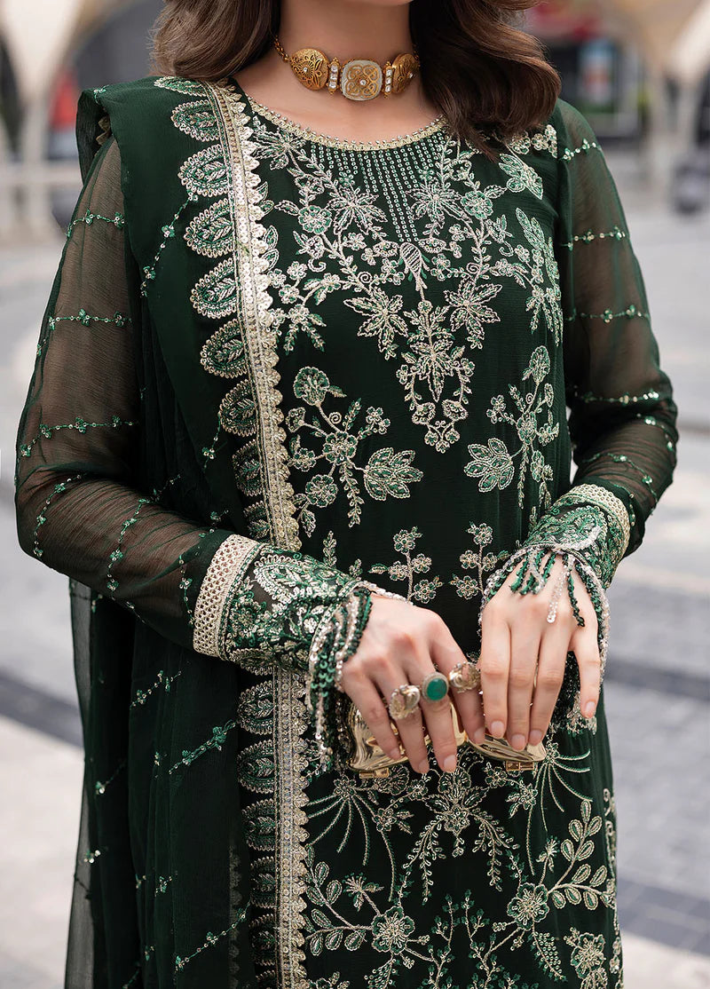 SAHANE CT 25004 Everyn - At First Glance | Unstitched Chiffon | 3 Piece