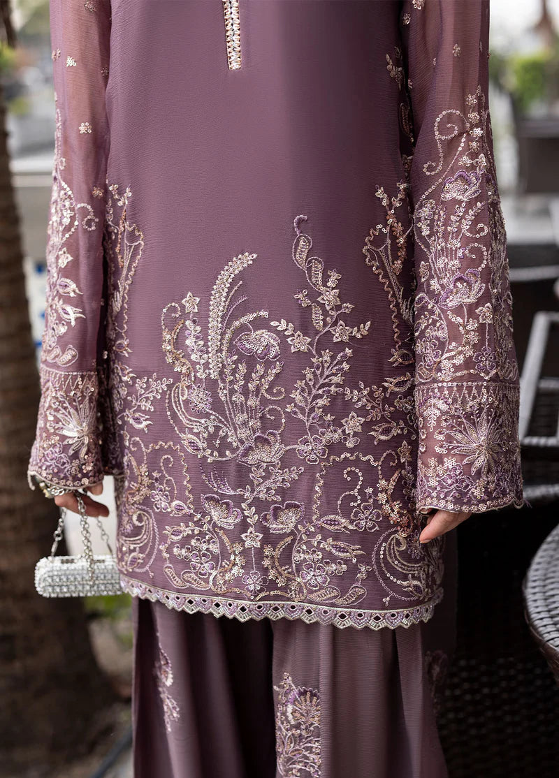 SAHANE CT 25005 Roseate - At First Glance | Unstitched Chiffon | 3 Piece