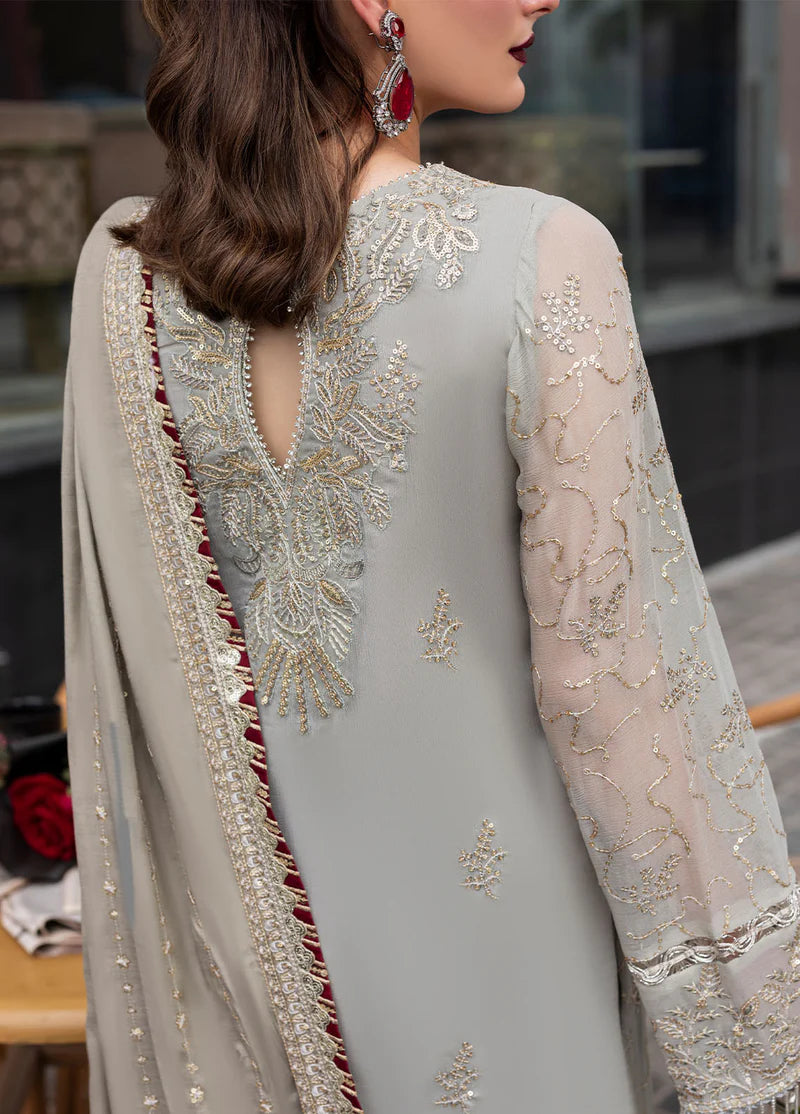 SAHANE CT 25007 Dew - At First Glance | Unstitched Chiffon | 3 Piece