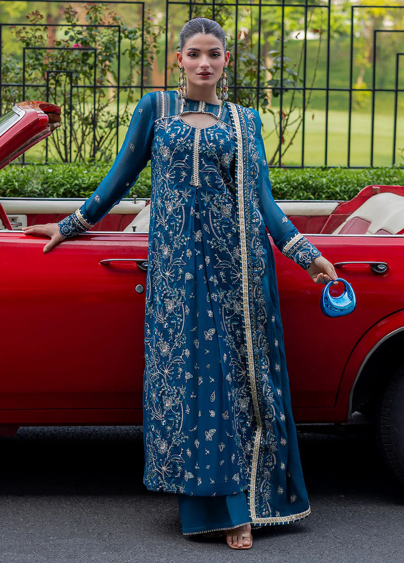 SAHANE CT 25008 Breeze - At First Glance | Unstitched Chiffon | 3 Piece