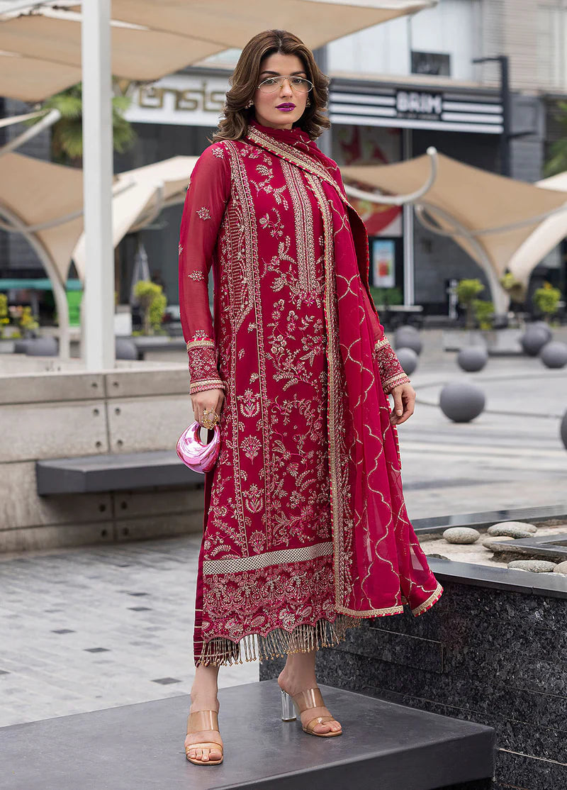 SAHANE CT 25003 Dousee - At First Glance | Unstitched Chiffon | 3 Piece