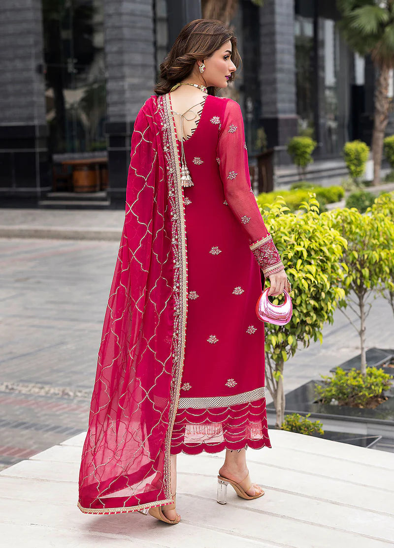 SAHANE CT 25003 Dousee - At First Glance | Unstitched Chiffon | 3 Piece