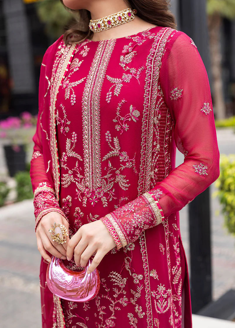 SAHANE CT 25003 Dousee - At First Glance | Unstitched Chiffon | 3 Piece