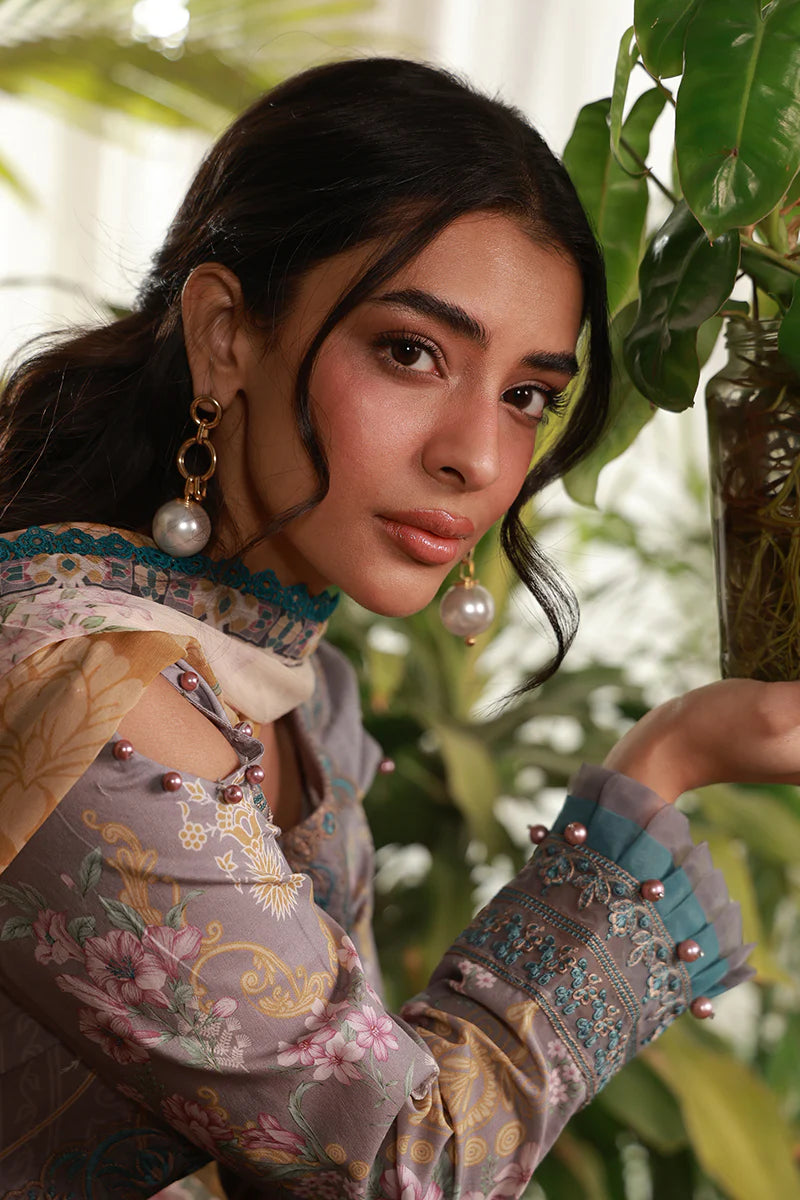 GULAAL Delia Unstitched Lawn Orra D2