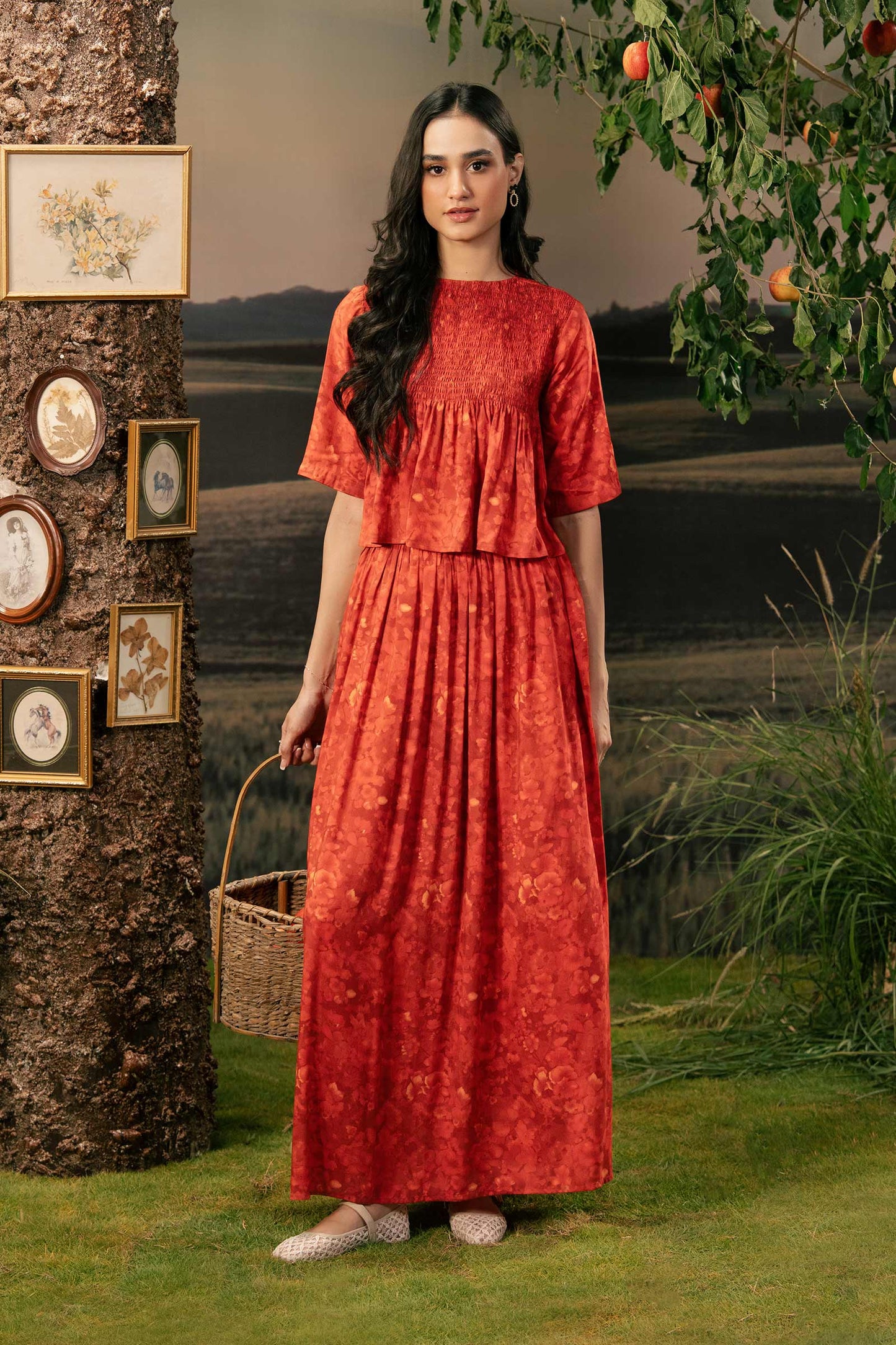 M. Basic by MARIA. B. 3 Pc Unstitched Embroidered Arabic Lawn Suit | MB-PFUS25-10B