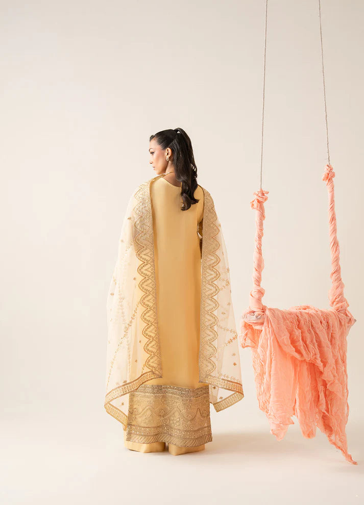 FREESIA ZAIB 3 Piece Embroirdered Chiffon LYA - FS50126