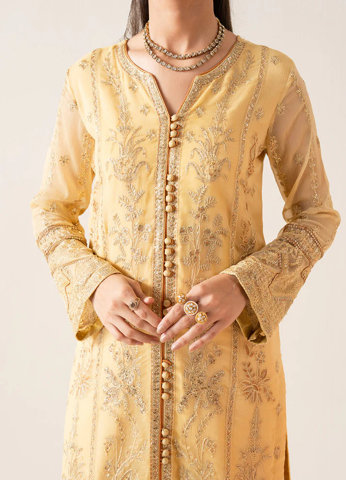 FREESIA ZAIB 3 Piece Embroirdered Chiffon LYA - FS50126