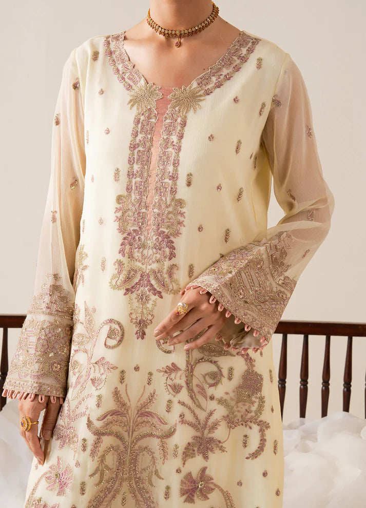 FREESIA ZAIB 3 Piece Embroirdered Chiffon LILI - FS50128