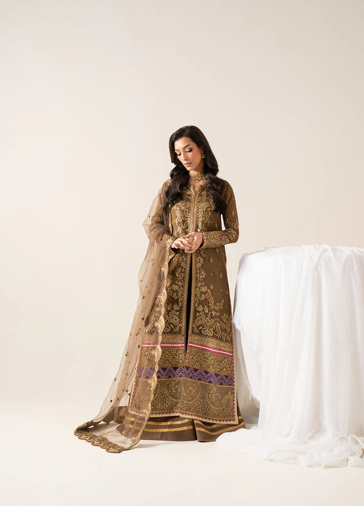 FREESIA ZAIB 3 Piece Embroirdered Chiffon OLYMPE - FS50133