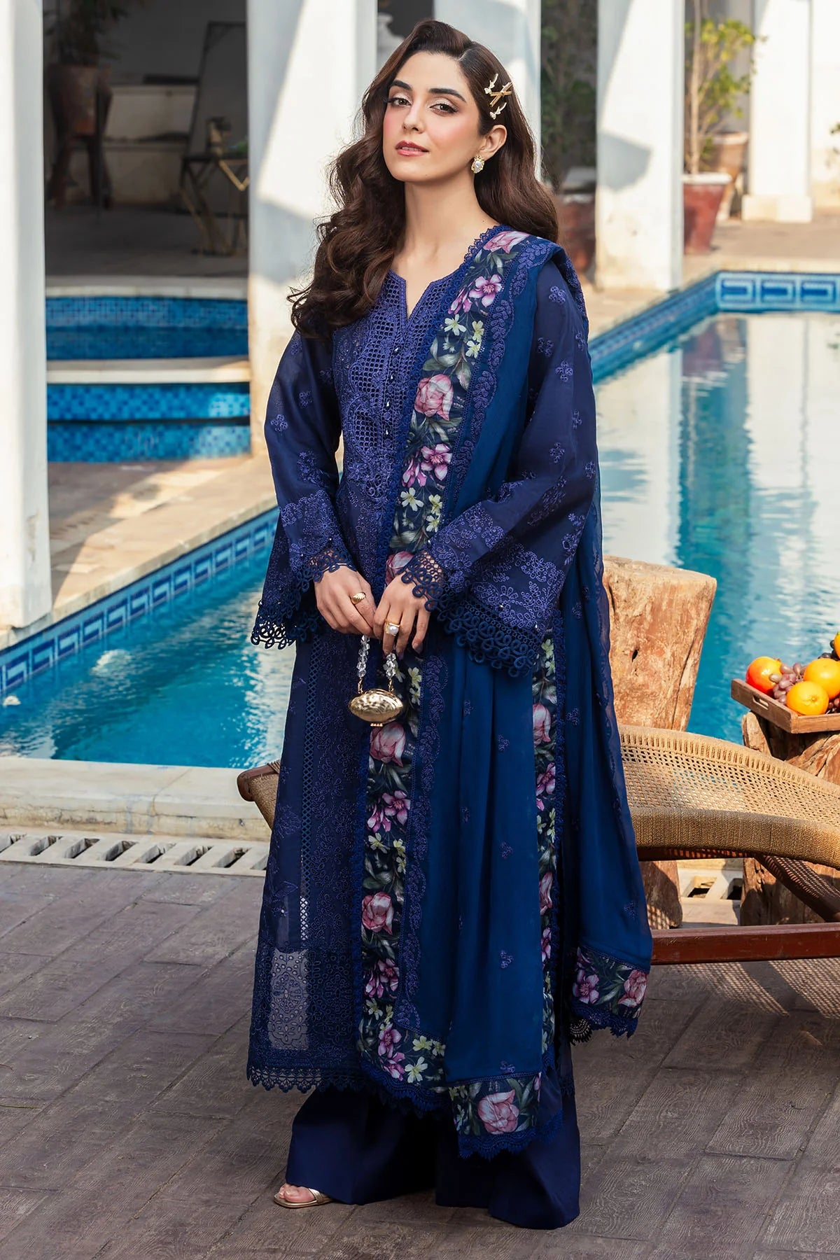 MOTIFZ PREMIUM LAWN 5330-MAELYS EMBROIDERED LAWN UNSTITCHED
