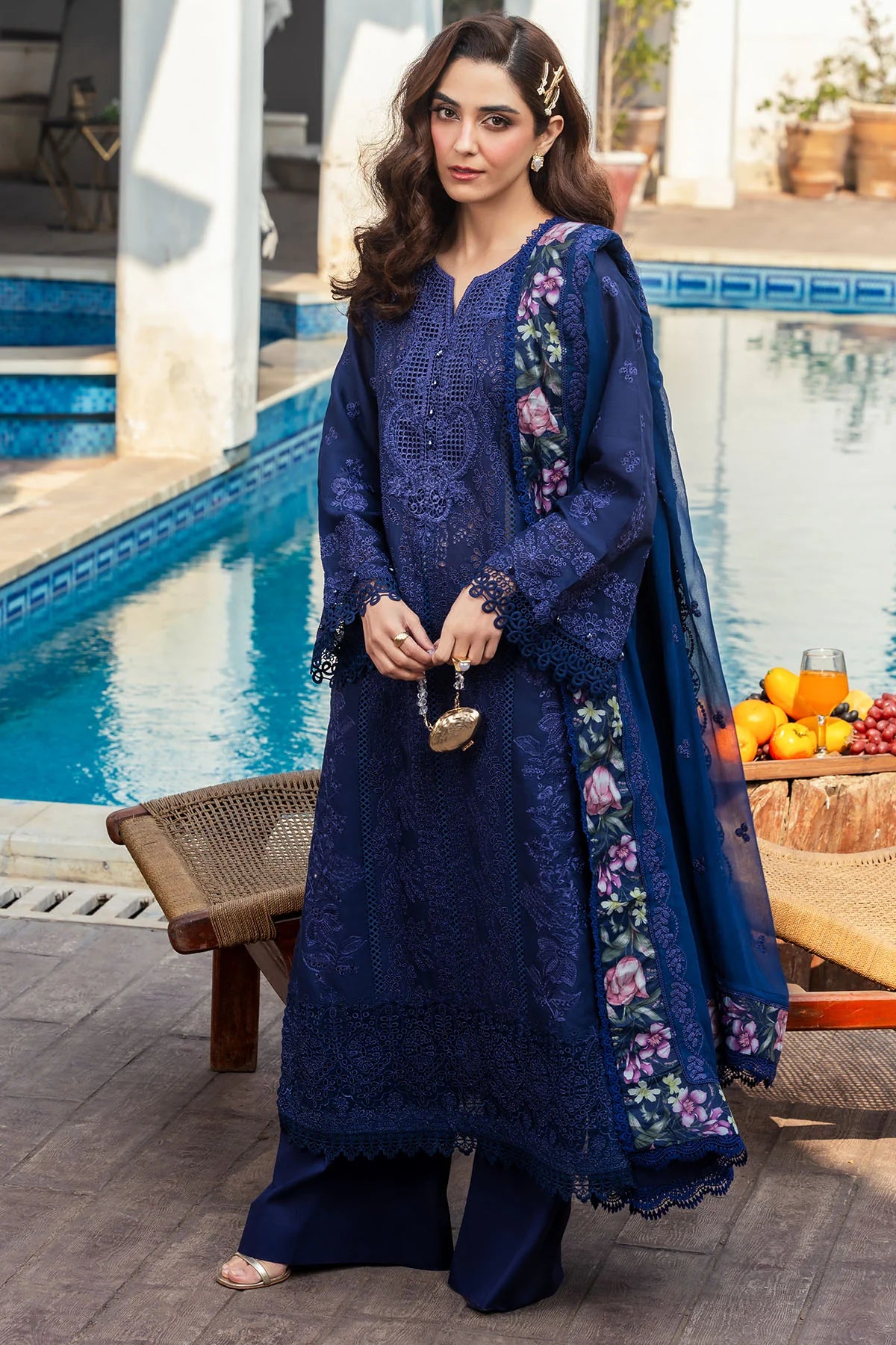 MOTIFZ PREMIUM LAWN 5330-MAELYS EMBROIDERED LAWN UNSTITCHED