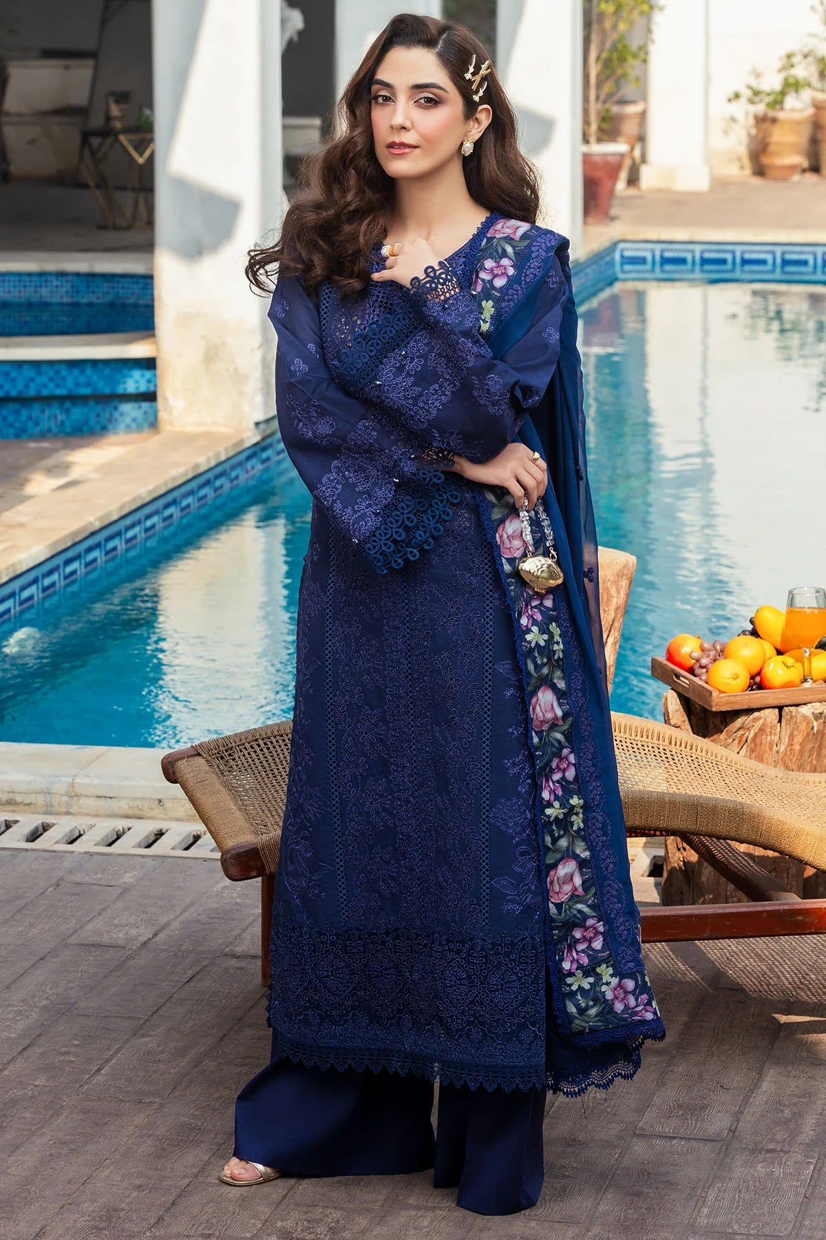 MOTIFZ PREMIUM LAWN 5330-MAELYS EMBROIDERED LAWN UNSTITCHED