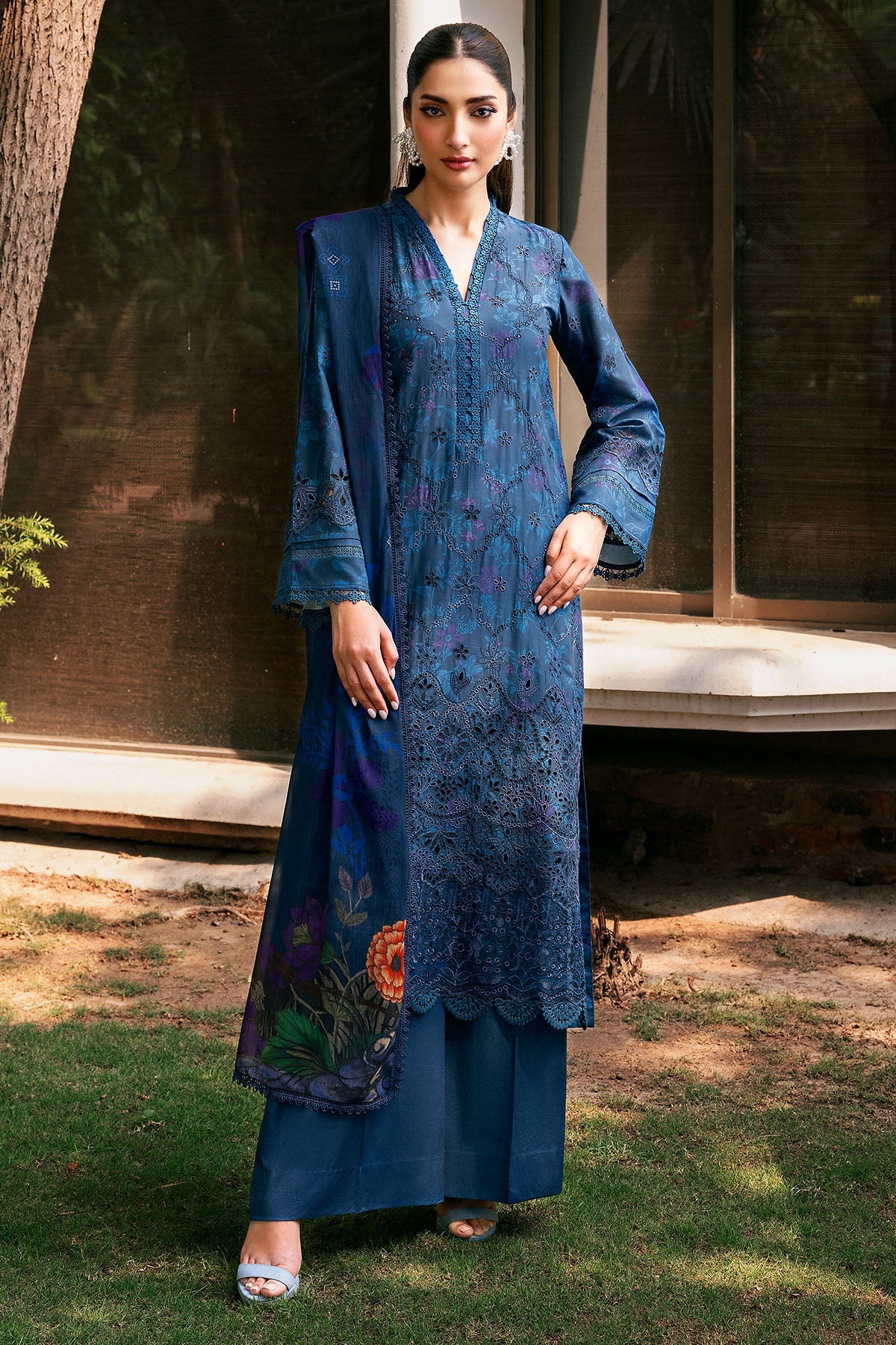 MOTIFZ AMAL 5359-FLORA DIGITAL PRINTED LAWN
