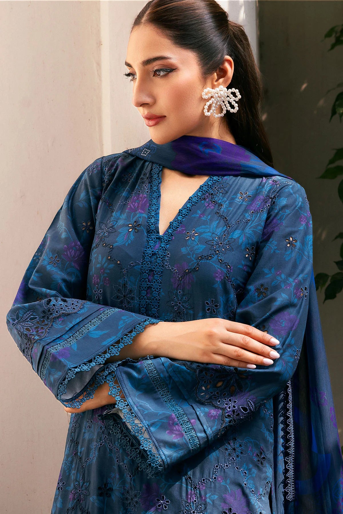MOTIFZ AMAL 5359-FLORA DIGITAL PRINTED LAWN