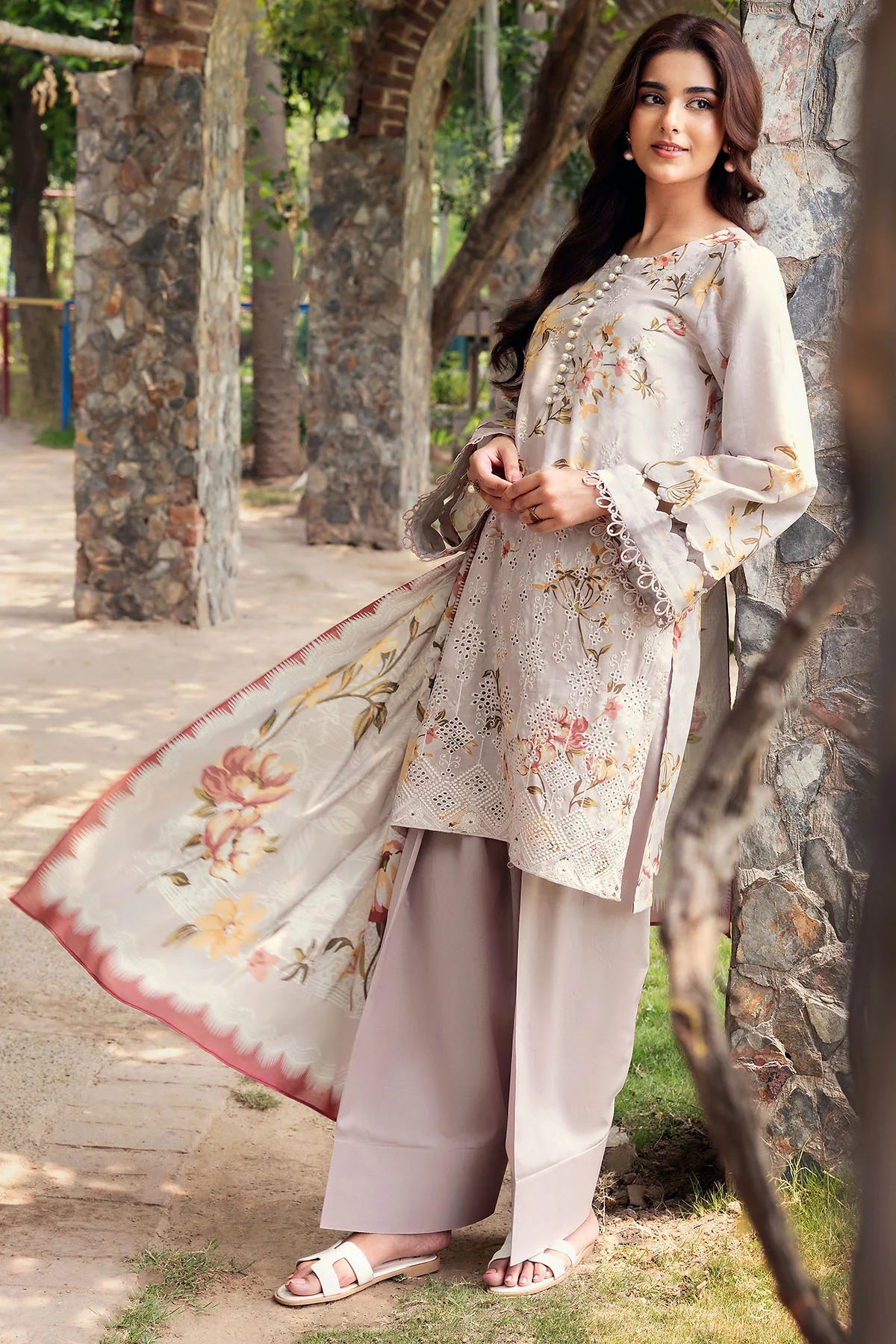 MOTIFZ Umang 5569-VOILET DIGITAL PRINTED LAWN UNSTITCHED