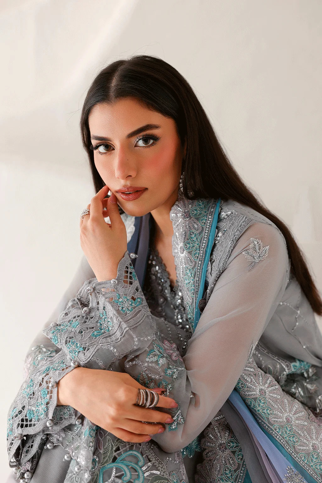 RAMSHA Satrangi Premium Chiffon Vol. 02 ST-201