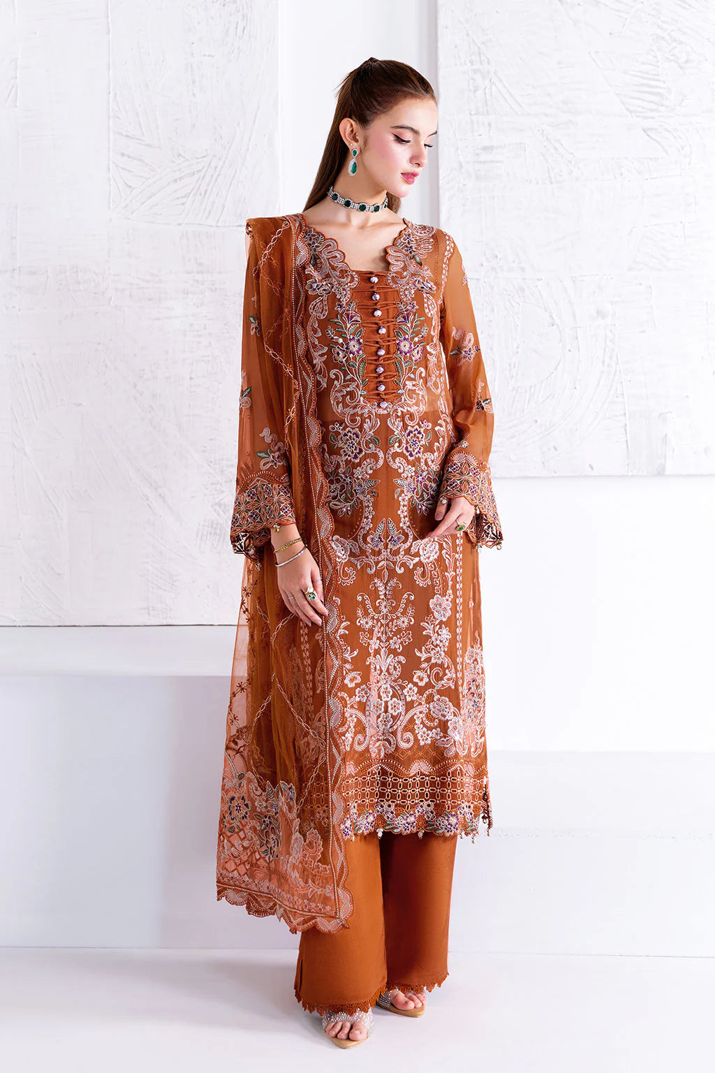 RAMSHA Arzoo Chiffon Vol 01. U-208