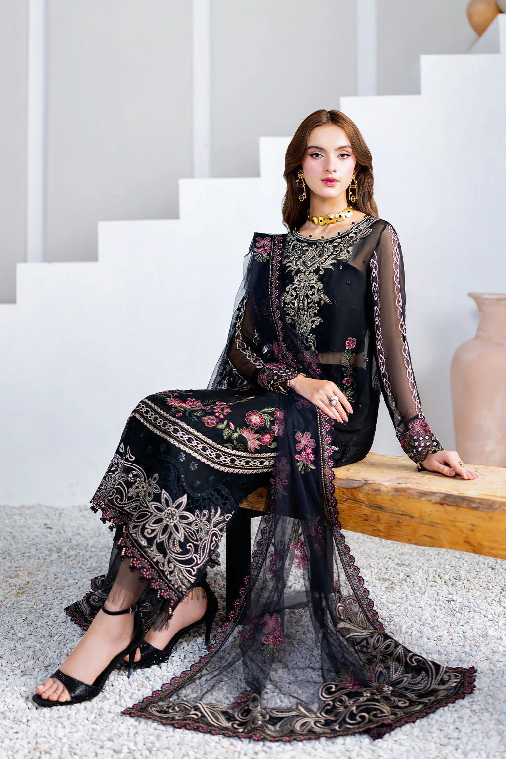 RAMSHA Arzoo Chiffon Vol 01. U-204