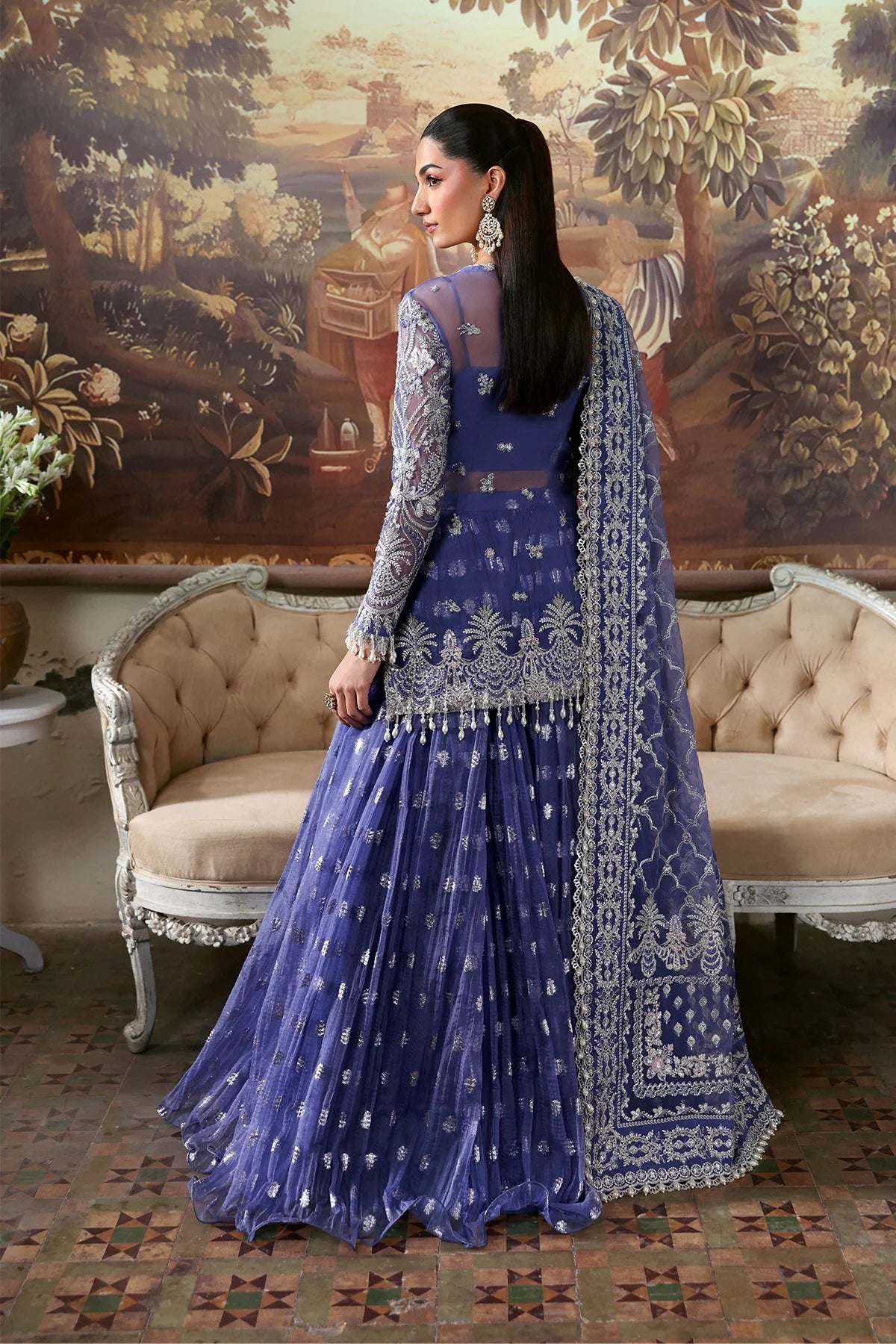 AFROZEH DASTAN GOI'25 Bloomveil - 1079