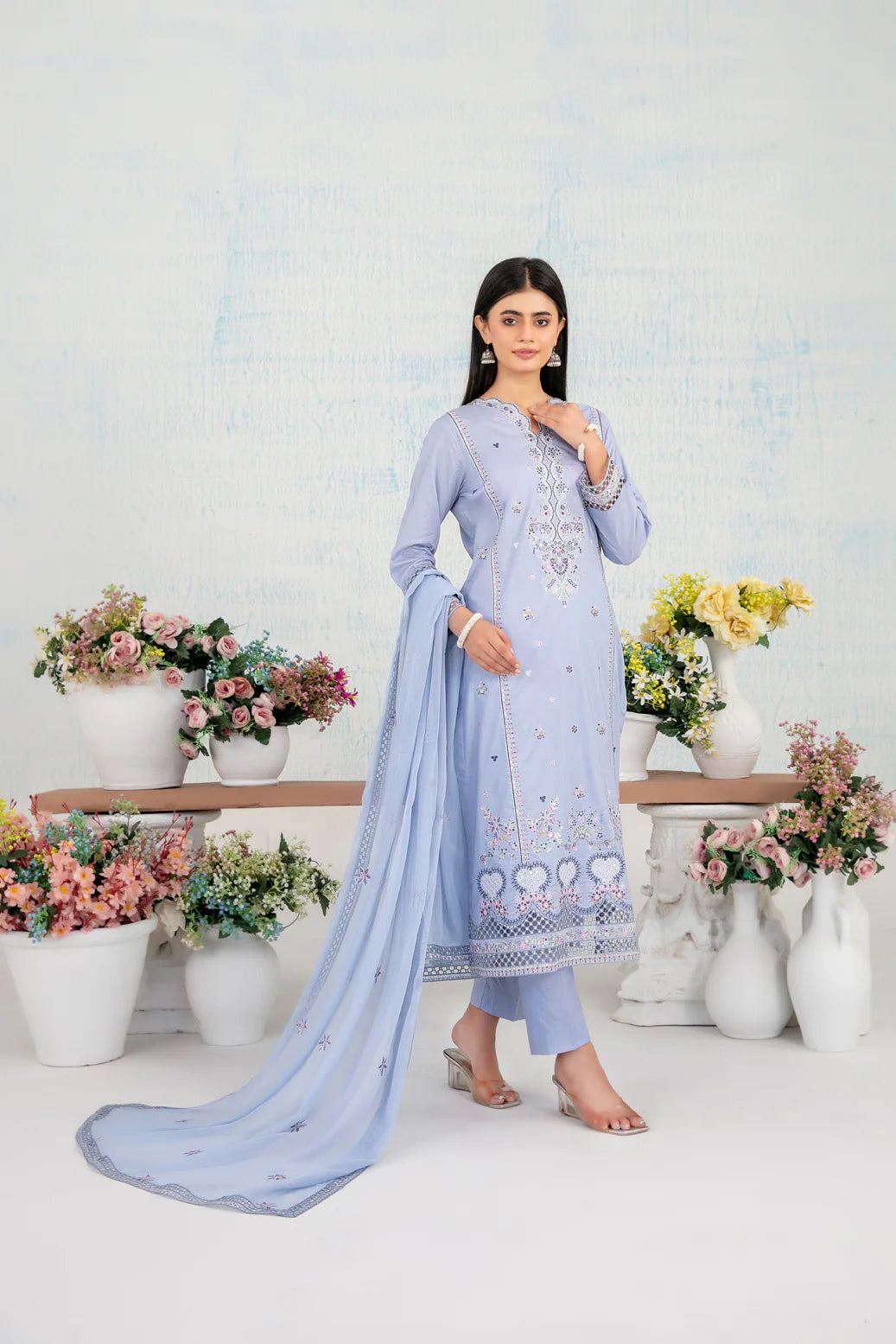 TAWAKKAL In Florals D-4116
