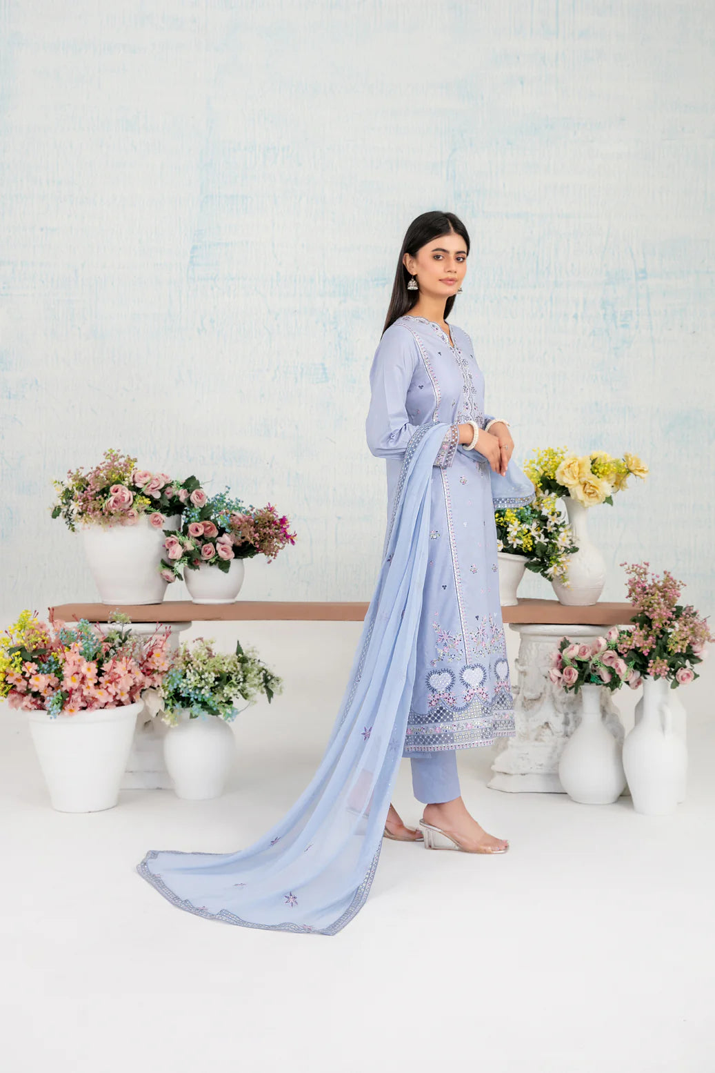 TAWAKKAL In Florals D-4116
