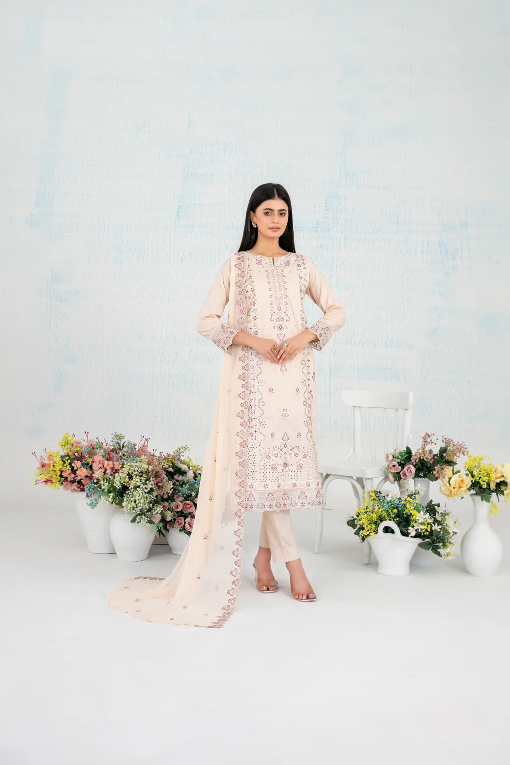 TAWAKKAL In Florals D-4112