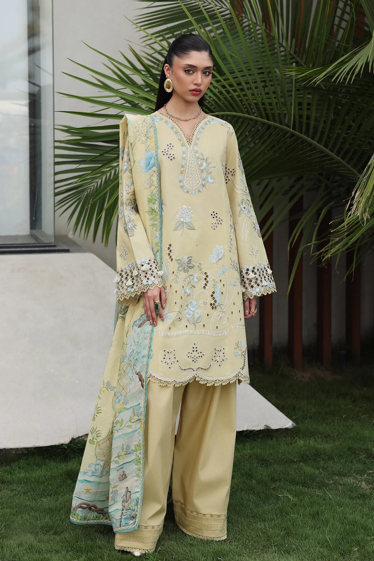 QALAMKAR Qline Lawn Drop II QKL-11 Meira