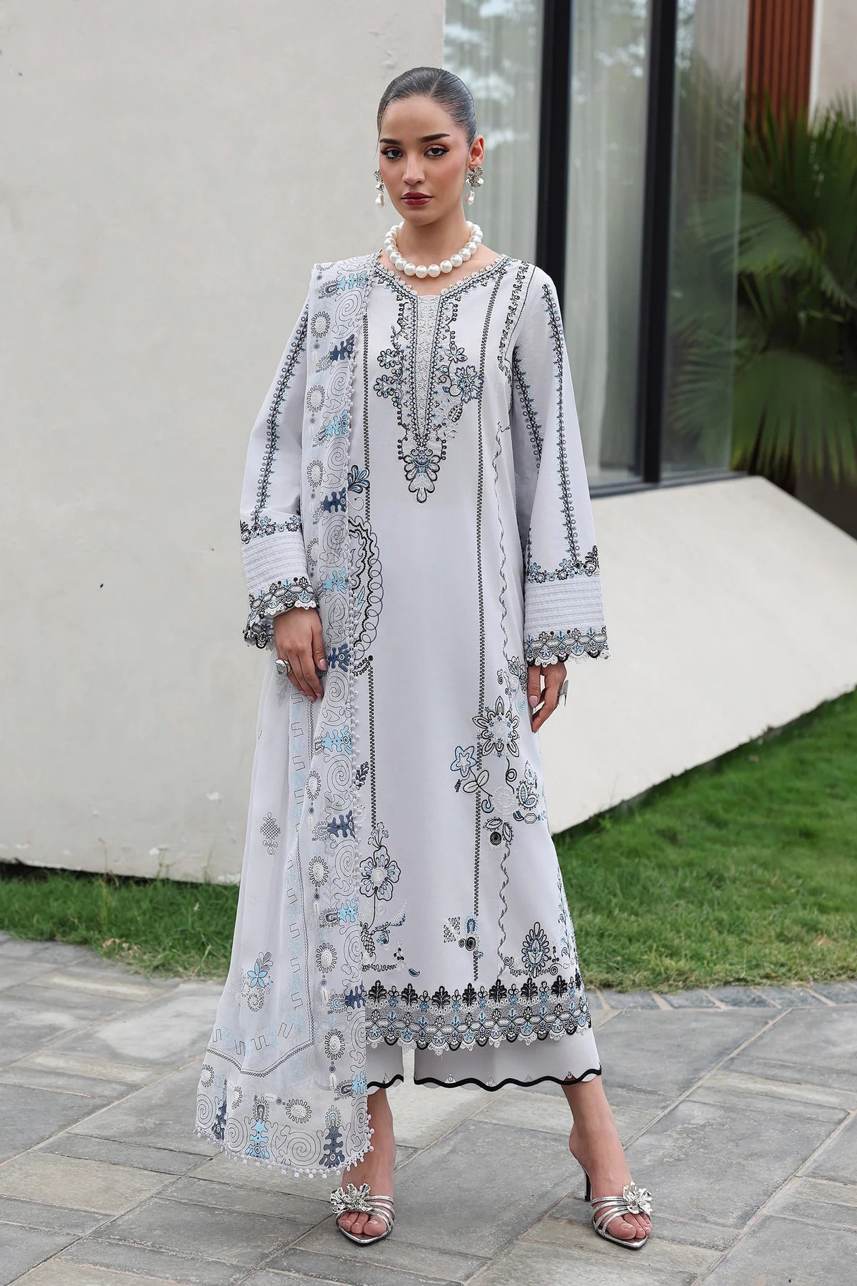 QALAMKAR Qline Lawn Drop II QKL-03 Samia