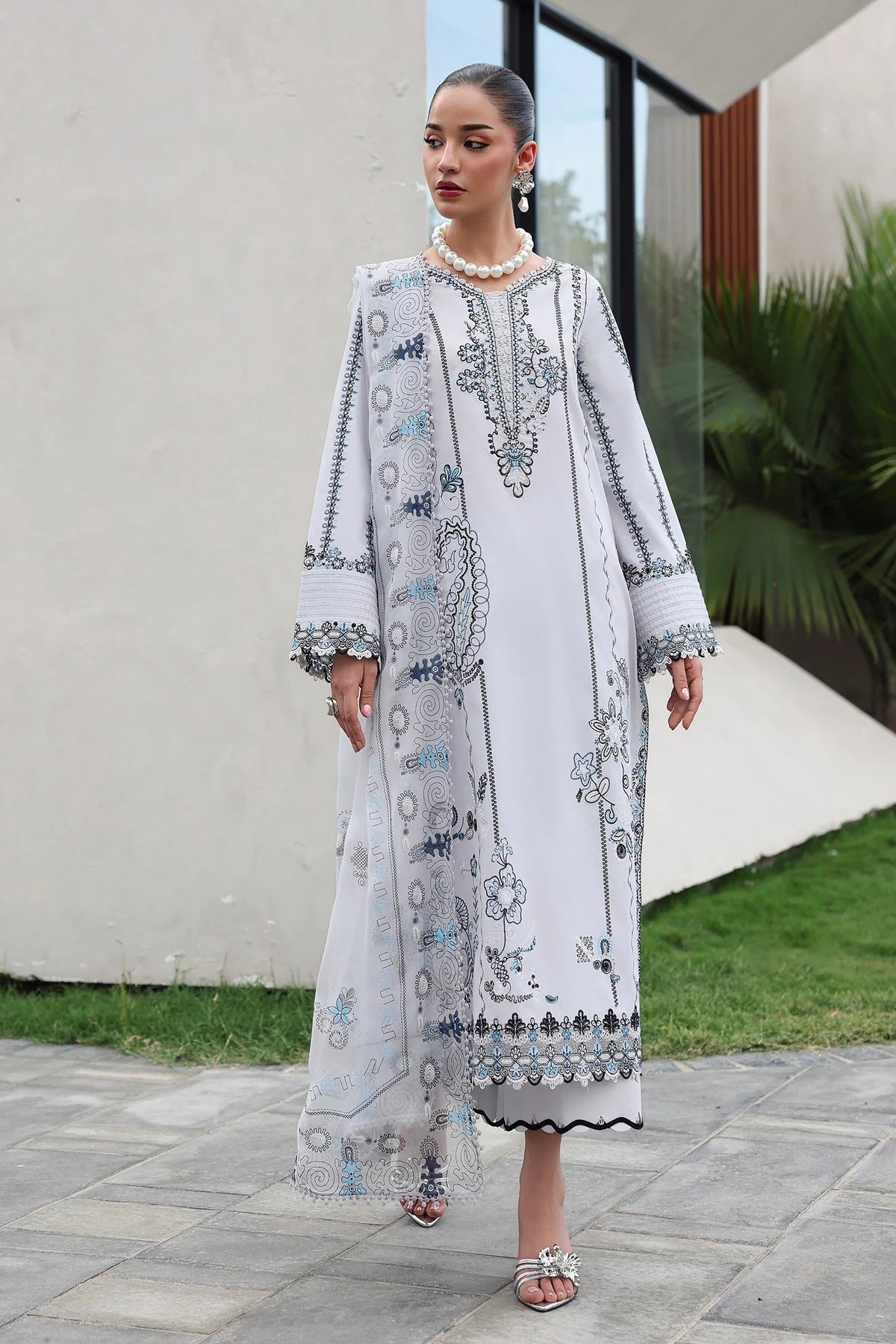 QALAMKAR Qline Lawn Drop II QKL-03 Samia