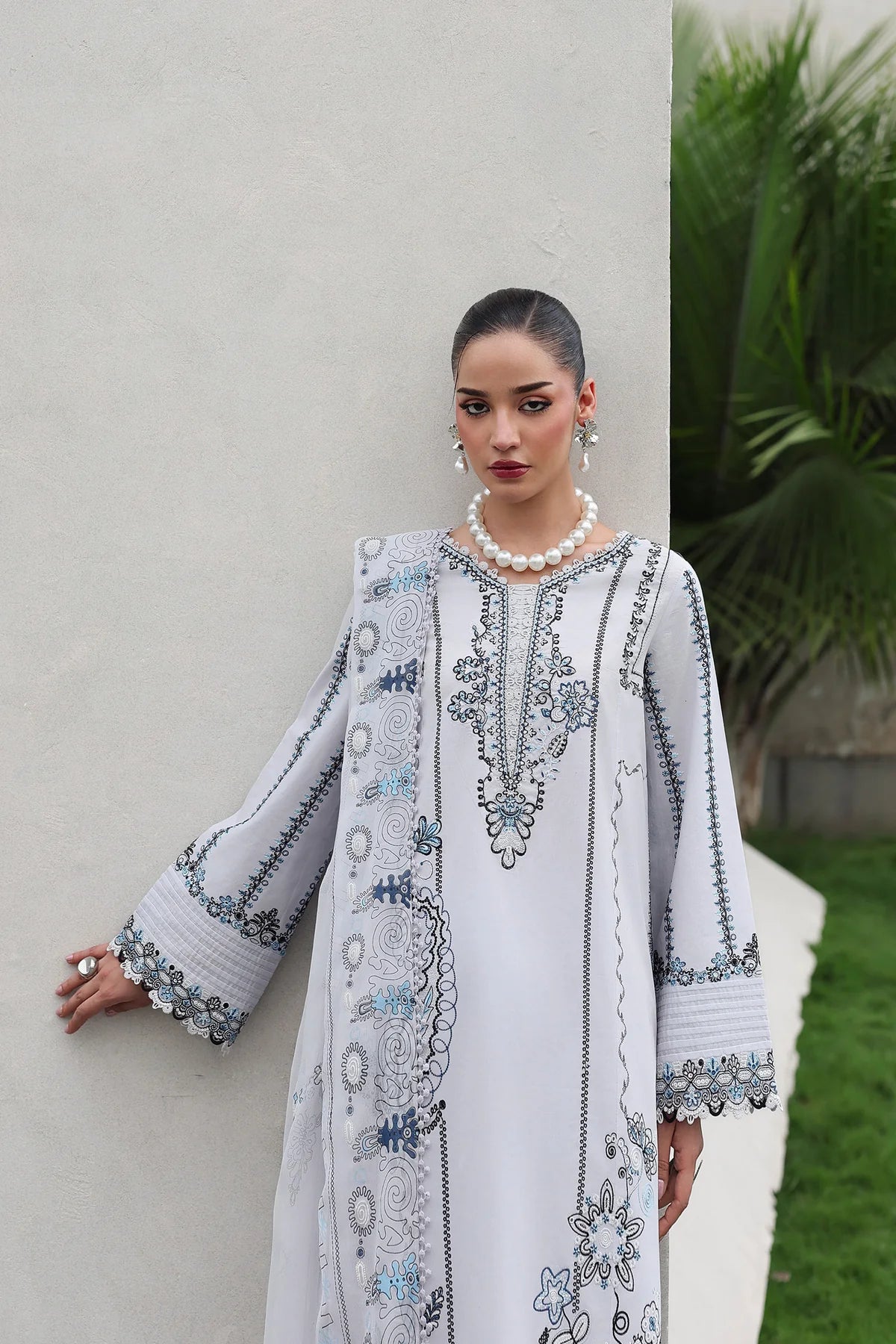 QALAMKAR Qline Lawn Drop II QKL-03 Samia