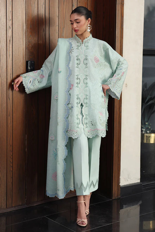 QALAMKAR Qline Lawn Drop II QKL-07 Leya