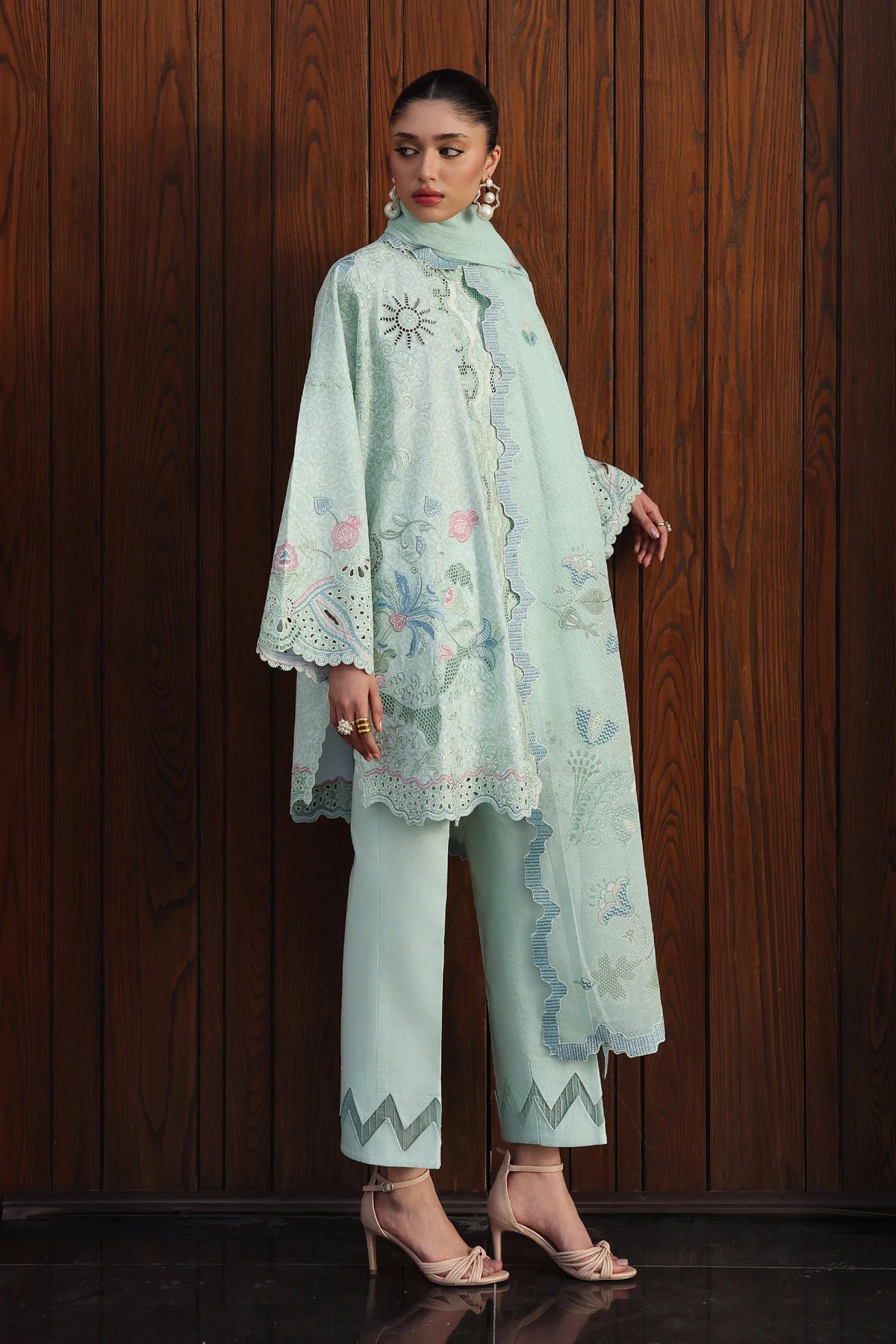 QALAMKAR Qline Lawn Drop II QKL-07 Leya