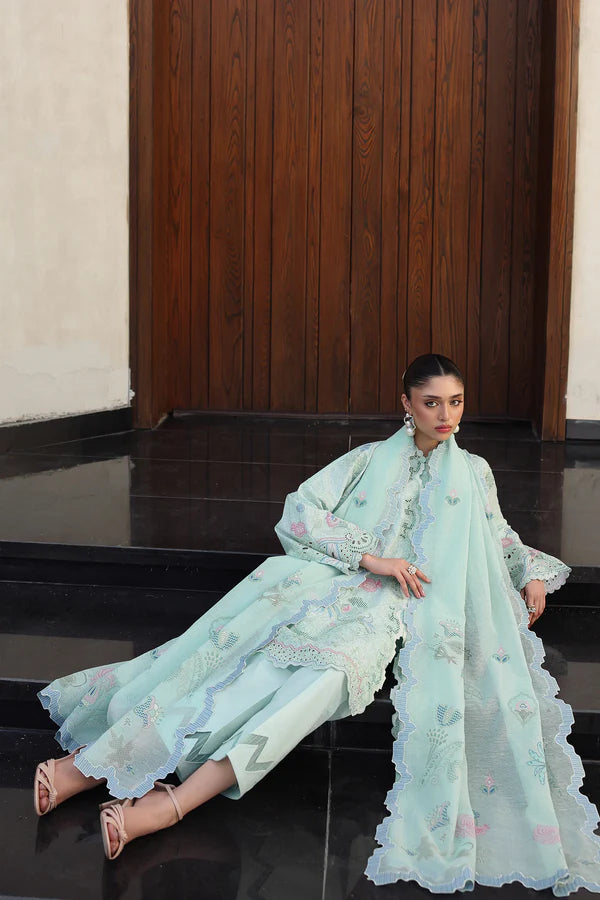 QALAMKAR Qline Lawn Drop II QKL-07 Leya