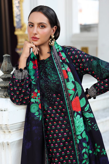 CHARIZMA Aniq Vol-01 2025 Fall Winter 3-PC Unstitched Embroidered Linen Collection ANW6-07
