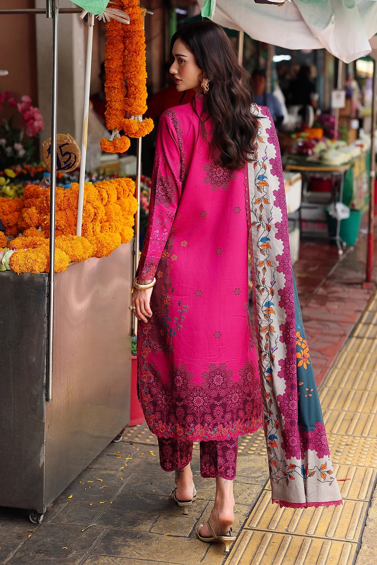 CHARIZMA Aniq Vol-01 2025 Fall Winter 3-PC Unstitched Embroidered Linen Collection ANW6-06