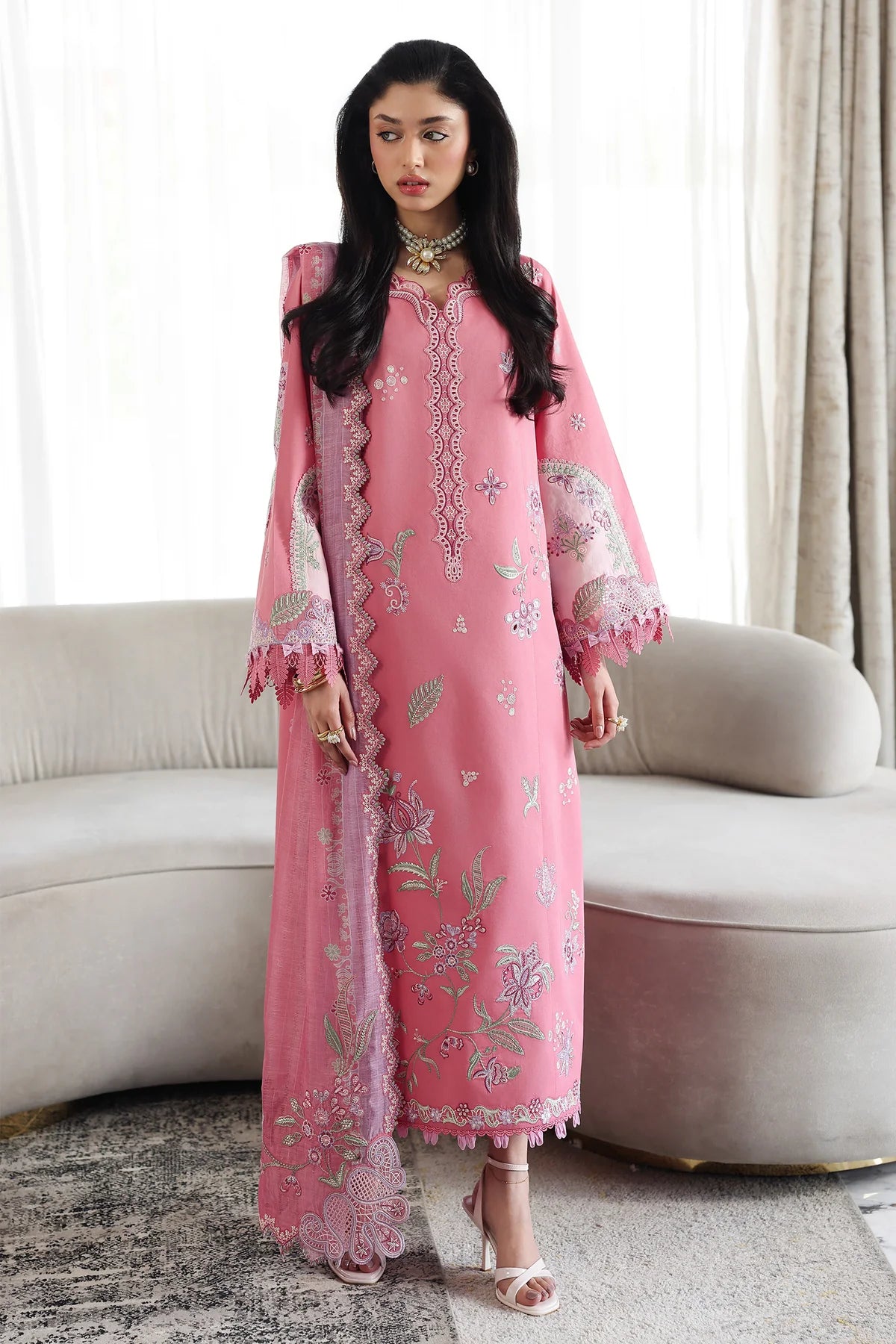 QALAMKAR Qline Lawn Drop II QKL-02 Abeer