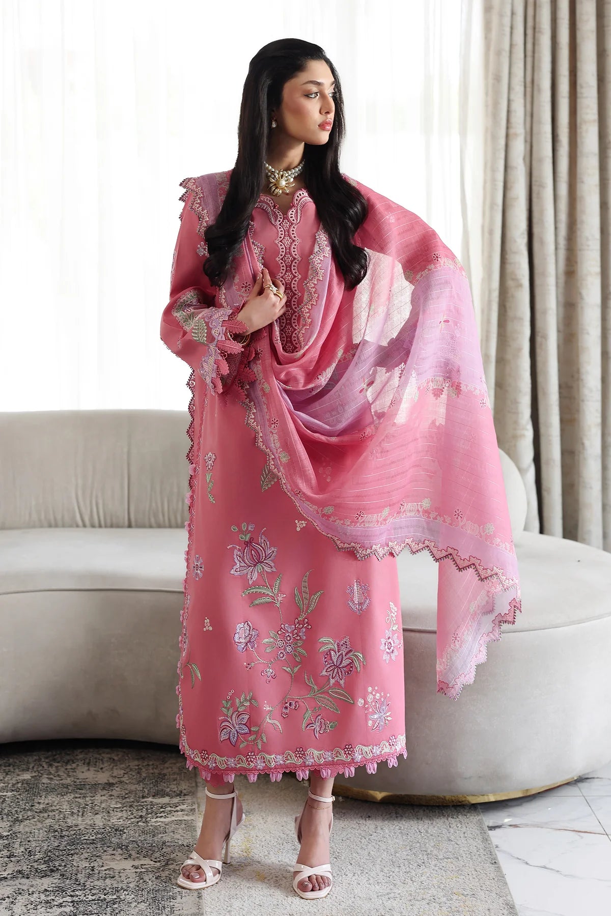 QALAMKAR Qline Lawn Drop II QKL-02 Abeer