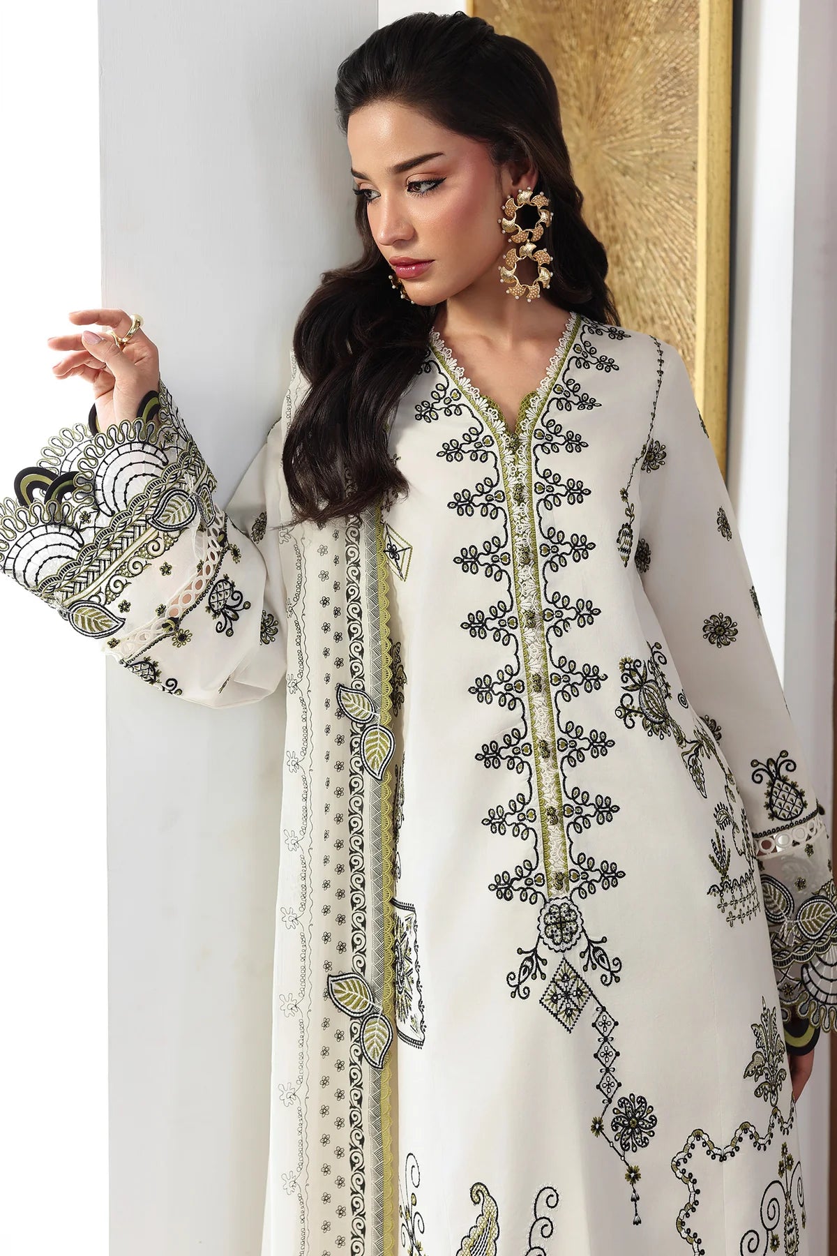 QALAMKAR Qline Lawn Drop II QKL-13 Reema