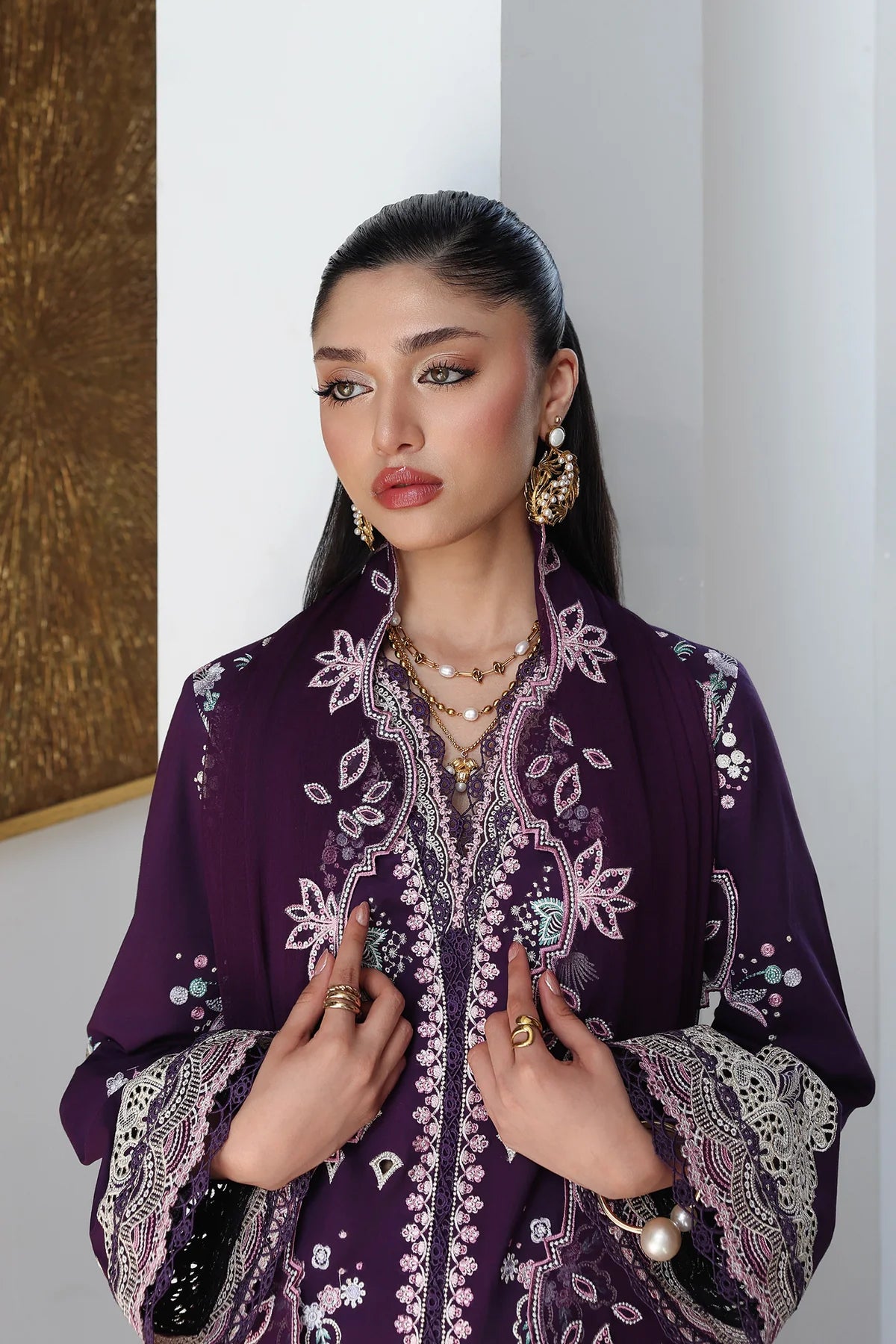QALAMKAR Qline Lawn Drop II QKL-14 Suhra