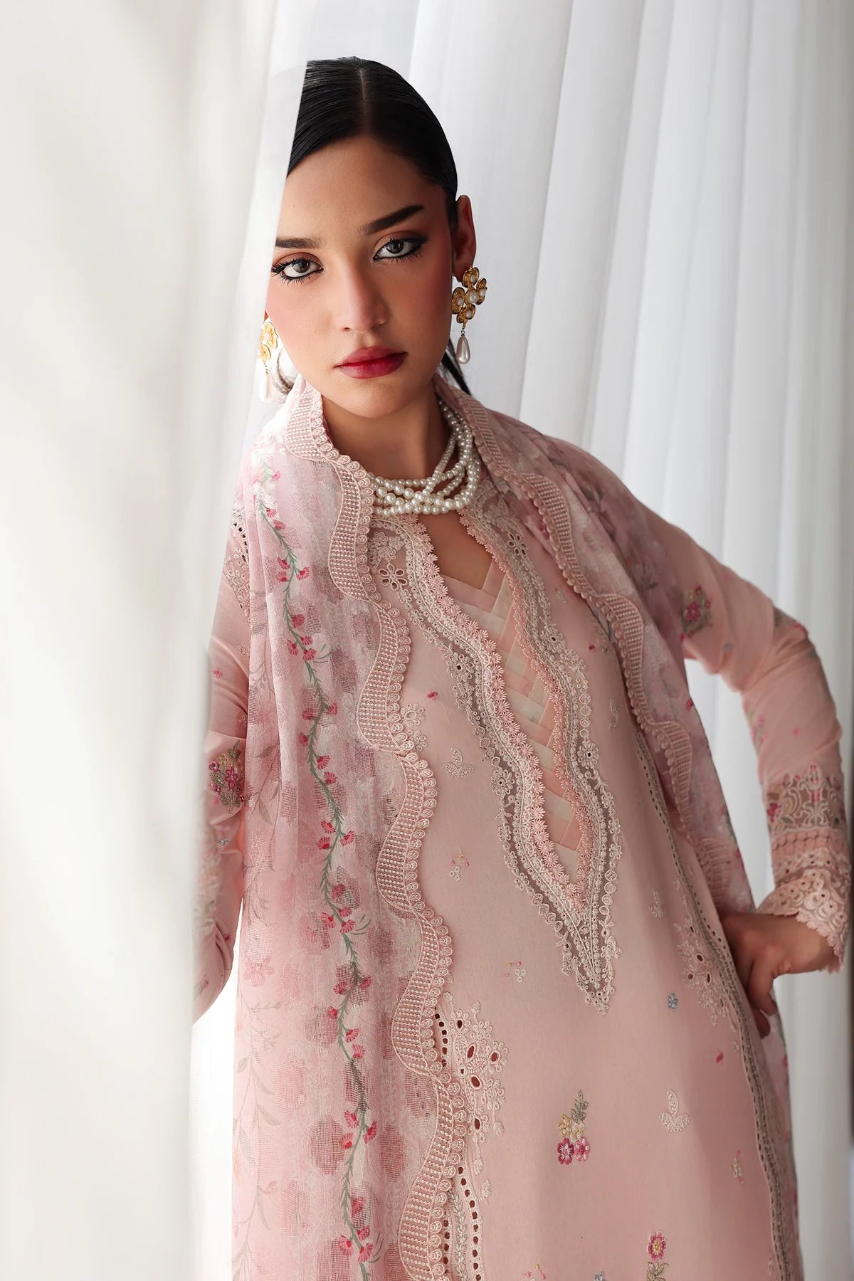 QALAMKAR Qline Lawn Drop II QKL-04 Naira