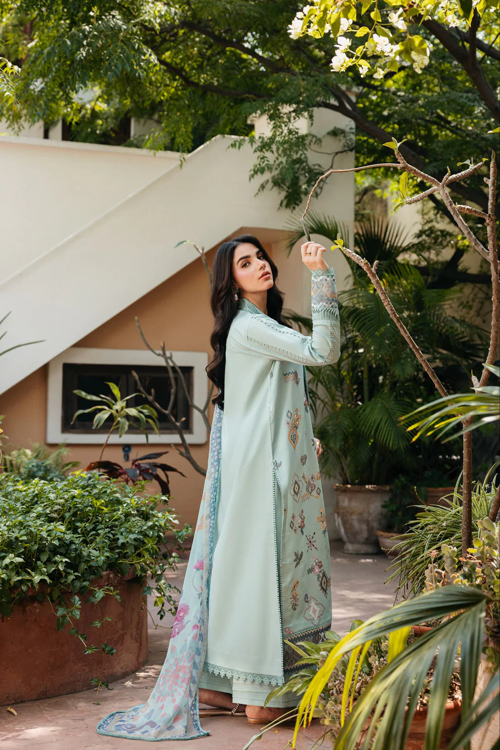 FLORENT  Festive Luxury Lawn'26 FZF-3A