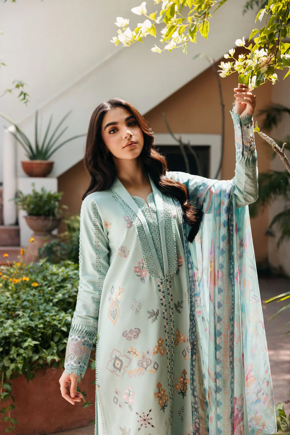 FLORENT  Festive Luxury Lawn'26 FZF-3A