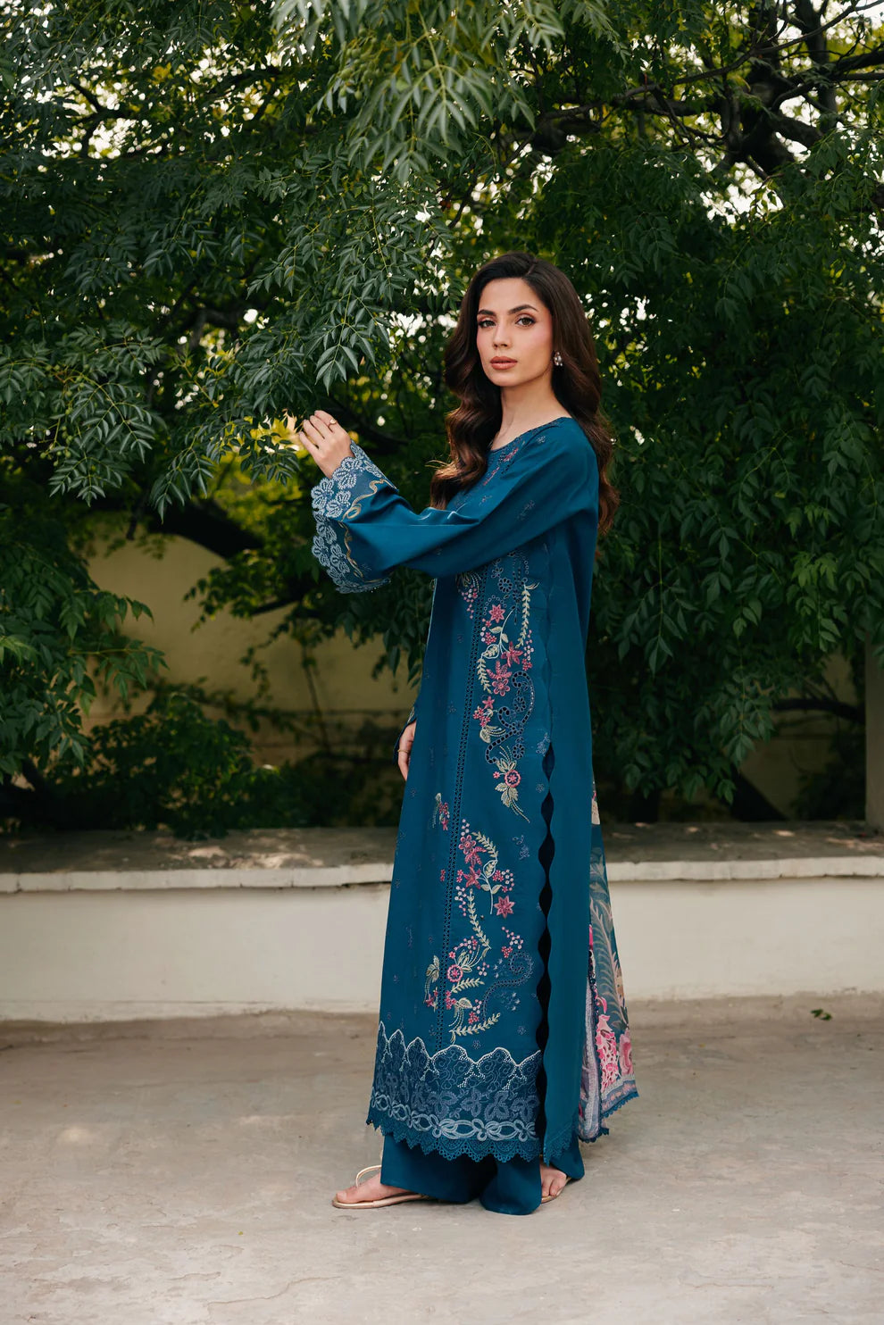FLORENT Festive Luxury Lawn'26 FZF-7B