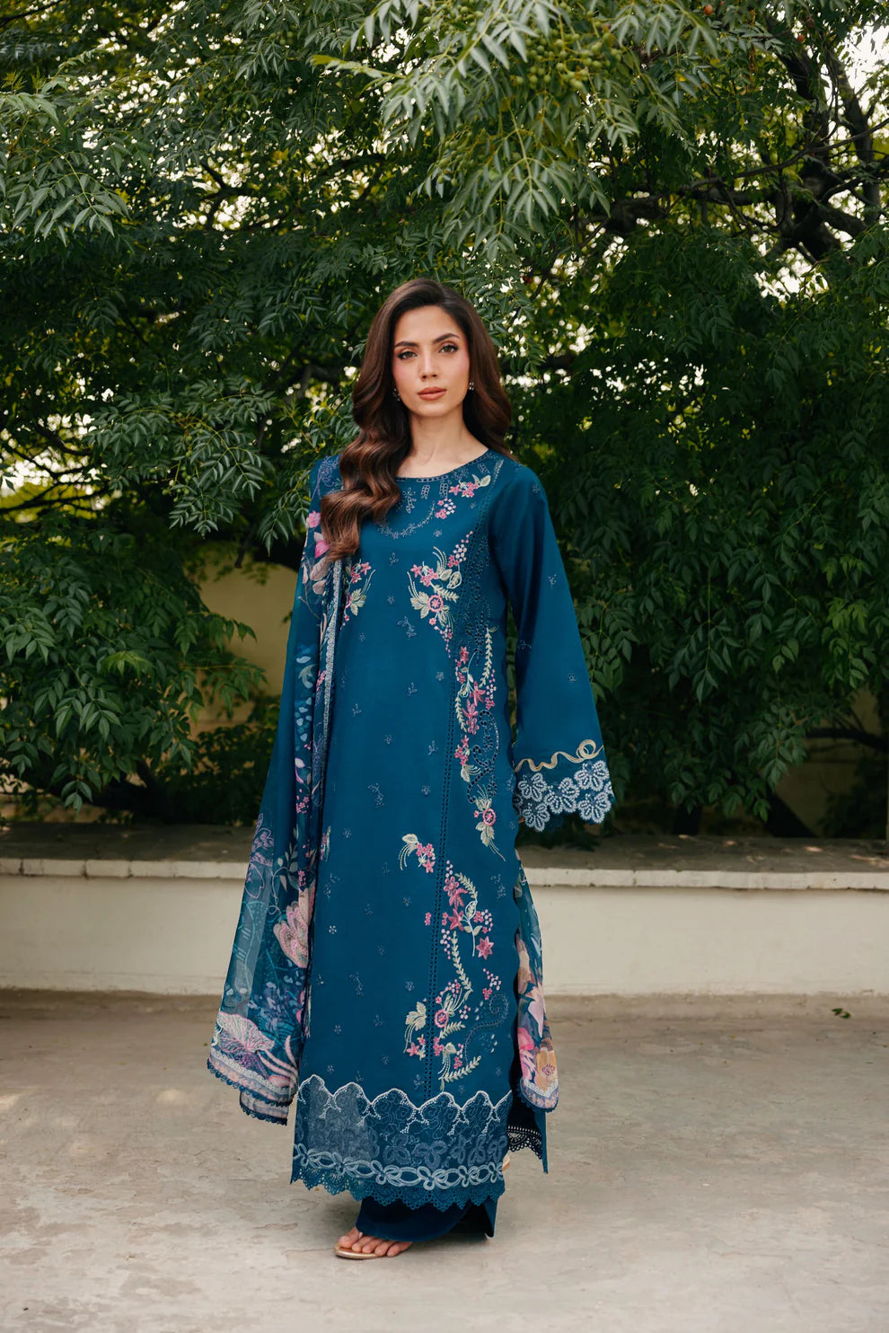FLORENT Festive Luxury Lawn'26 FZF-7B