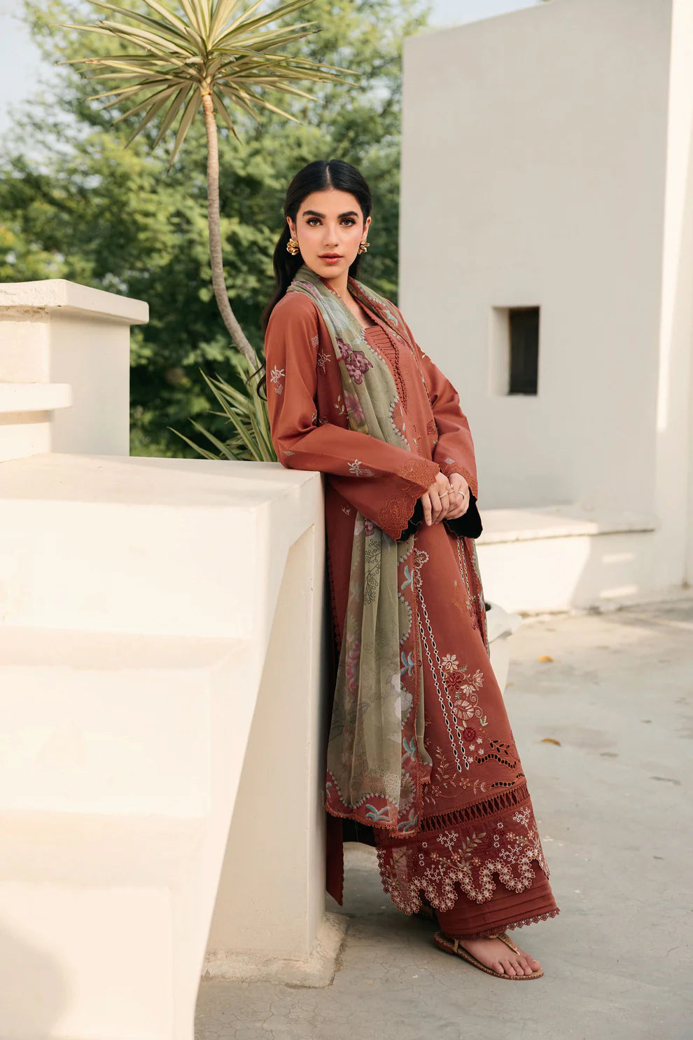 FLORENT  Festive Luxury Lawn'26 FZF-6B