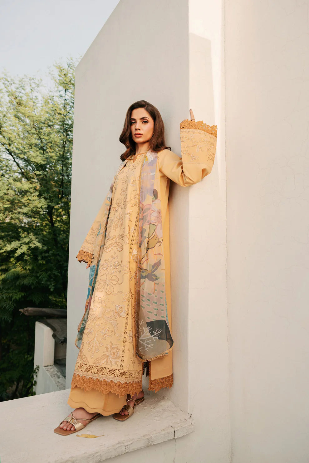 FLORENT  Festive Luxury Lawn'26 FZF-8B