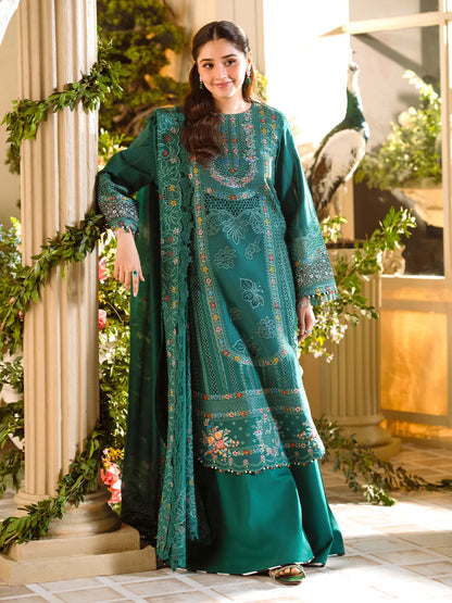 BIN ILYAS Luxury Lawn - 102 A