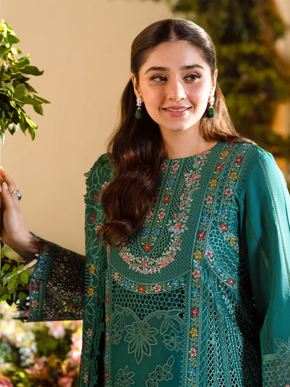 BIN ILYAS Luxury Lawn - 102 A